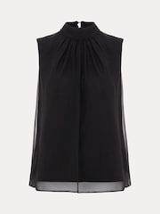 Phase Eight Black Nella High Neck Top - Image 7 of 7