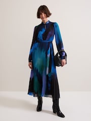 Phase Eight Black Sophie Midi Dress - Image 5 of 11