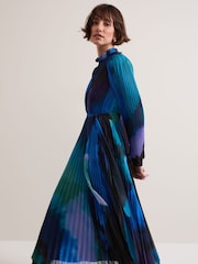 Phase Eight Black Sophie Midi Dress - Image 7 of 11