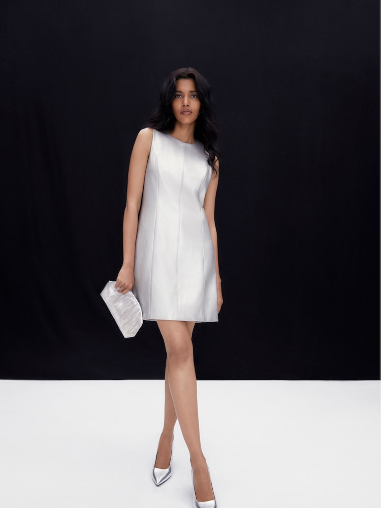 Phase Eight Metallic Ellora Mini Dress - Image 1 of 6