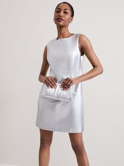 Phase Eight Metallic Ellora Mini Dress - Image 2 of 6