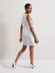 Phase Eight Metallic Ellora Mini Dress - Image 3 of 6