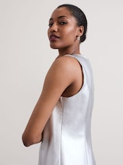Phase Eight Metallic Ellora Mini Dress - Image 4 of 6