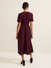 Phase Eight Red Petite Julissa Wrap Dress - Image 2 of 6