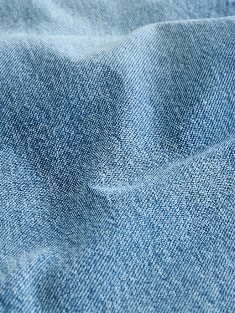 Dark Blue Hourglass Straight Leg 100% Cotton Jeans - Image 6 of 6 Dark Blue Hourglass Straight Leg 100% Cotton Jeans - Image 6 of 6