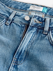 Dark Blue Hourglass Straight Leg 100% Cotton Jeans - Image 7 of 7