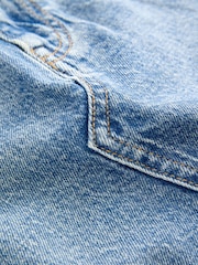 Mid Blue Hourglass Mini Skirt - Image 7 of 8