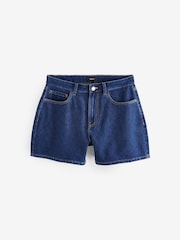 bleu foncé - Short Hourglass Denim 100% coton - Image 6 de 8