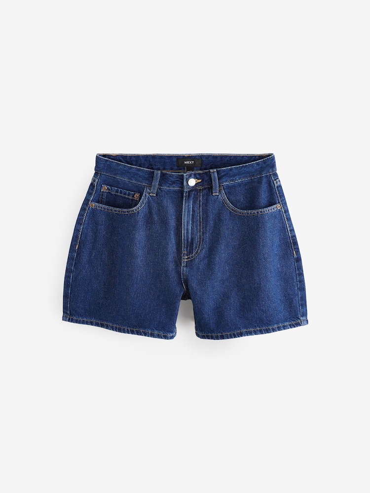 bleu foncé - Short Hourglass Denim 100% coton - Image 6 of 8