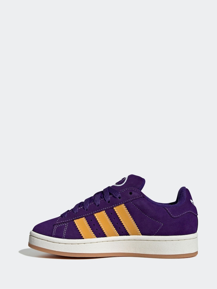 Violet - adidas Baskets Junior Campus 00s - Image 3 of 9