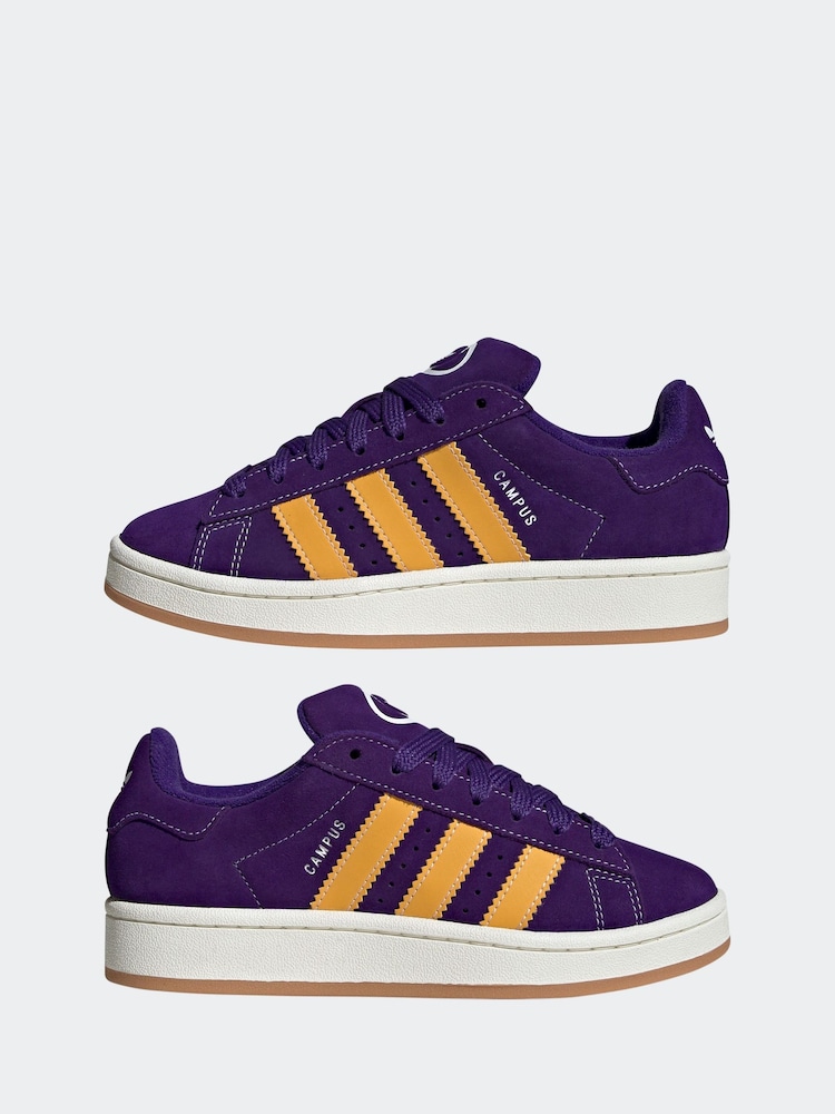 Violet - adidas Baskets Junior Campus 00s - Image 5 of 9