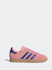 adidas Originals Pink Bolt Gazelle Trainers - Image 1 of 9