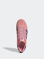 adidas Originals Pink Bolt Gazelle Trainers - Image 6 of 9