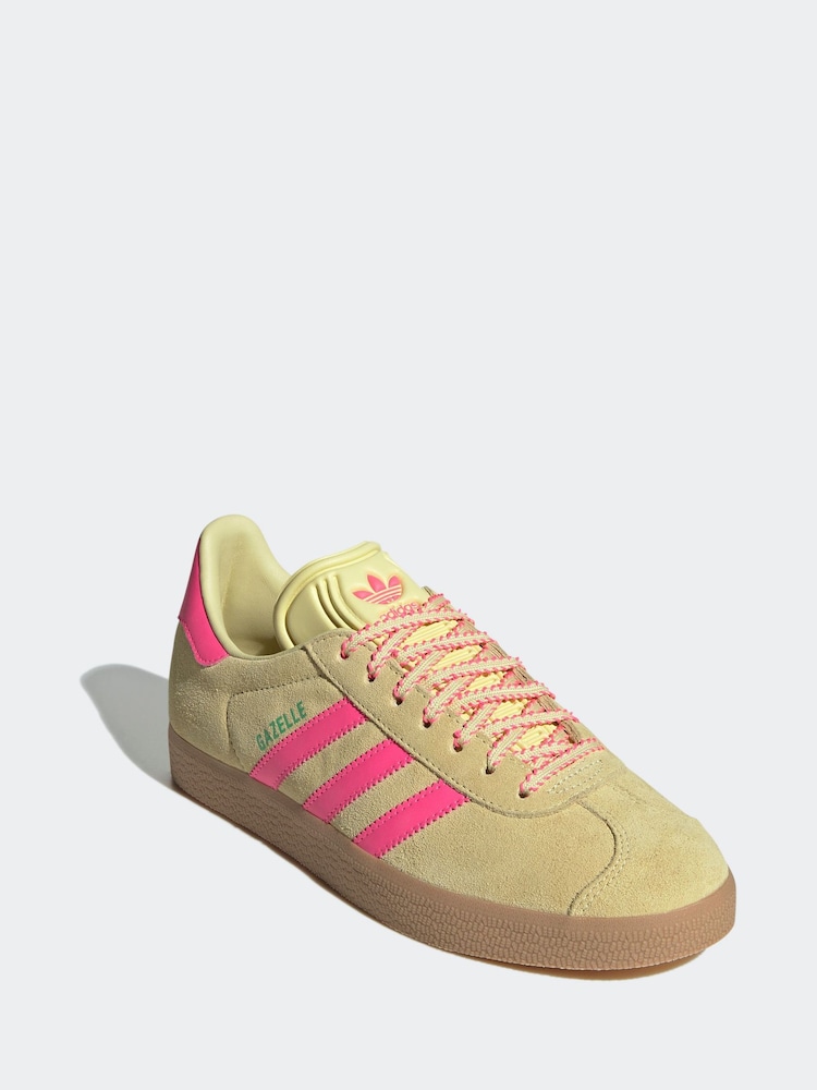 Żółty - Buty Adidas Originals Gazelle - Image 3 of 10
