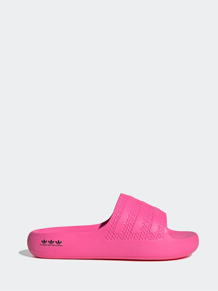 adidas Originals Pink Adilette Ayoon Slides - Image 1 of 9