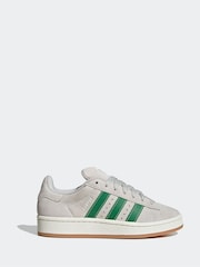 adidas Grey Junior Campus 00s Trainers - Image 1 of 9