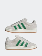adidas Grey Junior Campus 00s Trainers - Image 5 of 9
