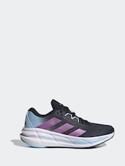 adidas Black Questar 3 Trainers - Image 1 of 9