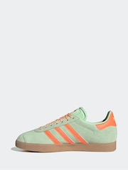 adidas Originals Green Ground Gazelle Trainers - Image 2 of 9
