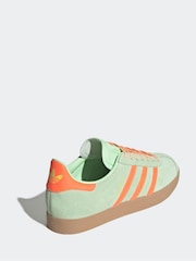 adidas Originals Green Ground Gazelle Trainers - Image 4 of 9