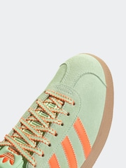 adidas Originals Green Ground Gazelle Trainers - Image 8 of 9