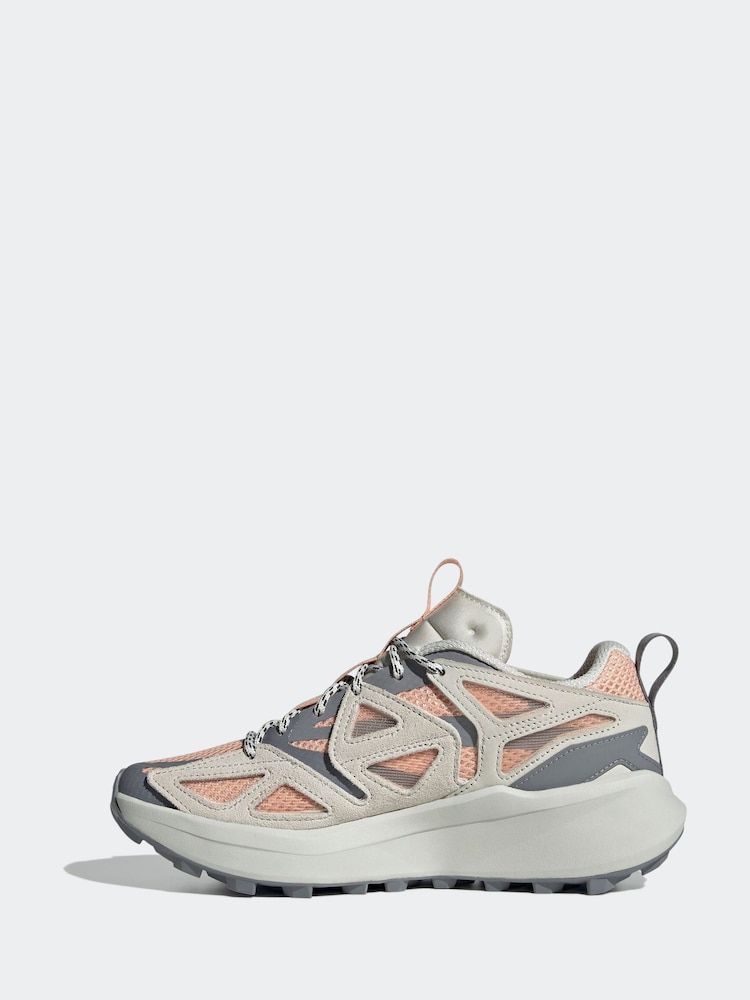 adidas Pink Kantai Trail Trainers - Image 2 of 11