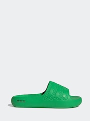 adidas Originals Green Adilette Ayoon Slides - Image 1 of 9