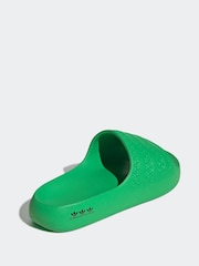 adidas Originals Green Adilette Ayoon Slides - Image 4 of 9