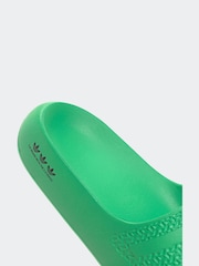 adidas Originals Green Adilette Ayoon Slides - Image 9 of 9