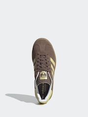 adidas Originals Brown Gazelle Bold Trainers - Image 6 of 9