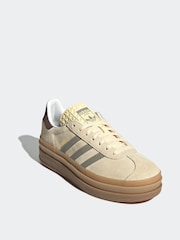 Amarillo - adidas Originals Gazelle Bold Trainers - Imagen 3 de 9