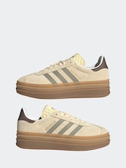 Amarillo - adidas Originals Gazelle Bold Trainers - Imagen 5 de 9
