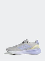 adidas Grey Runfalcon 5 Trainers - Image 2 of 9