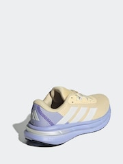 adidas Yellow Galaxy 7 Trainers - Image 4 of 10