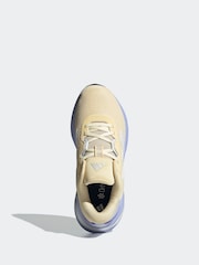 adidas Yellow Galaxy 7 Trainers - Image 7 of 10