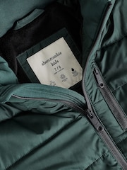 Abercrombie & Fitch Quilted Hooded Puffer Coat - Image 3 of 4