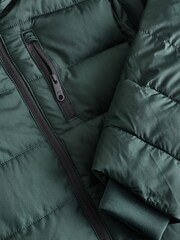 Abercrombie & Fitch Quilted Hooded Puffer Coat - Image 4 of 4