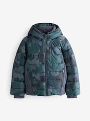 Abercrombie & Fitch Quilted Hooded Puffer Coat - Image 1 of 1