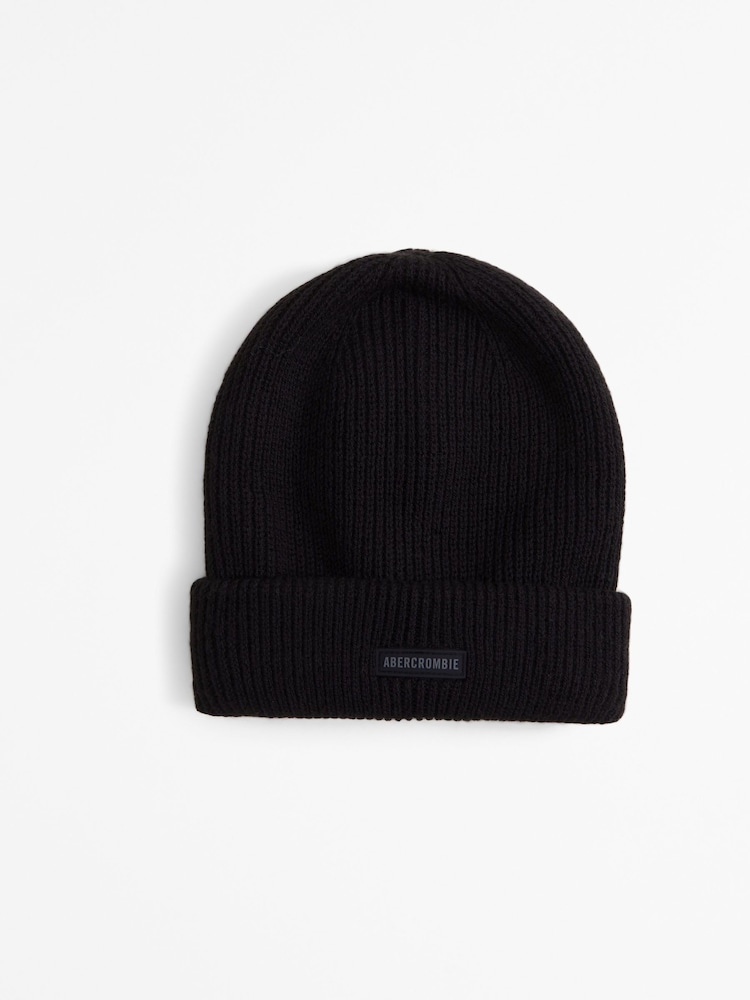 Abercrombie & Fitch Checkerboard Beanie Hat - Image 1 of 2