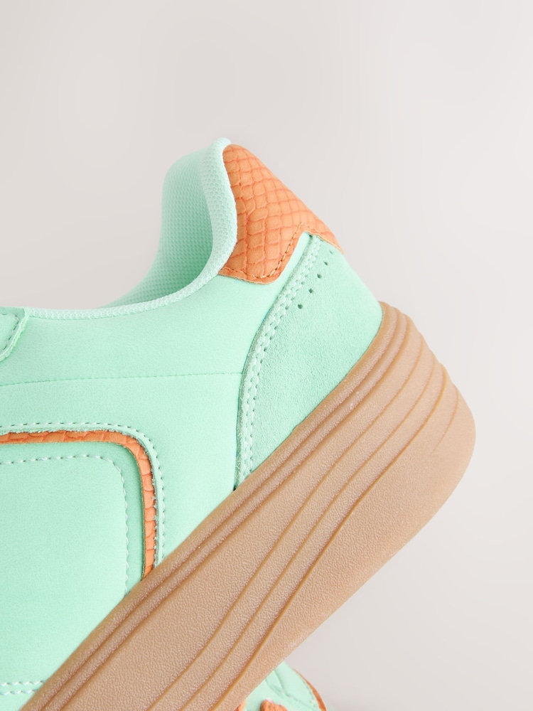 Aqua Forever Comfort® Chunky Platform Lace Up Trainers - Image 11 of 11