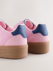 rožnata - Forever Comfort® Chunky Platform Lace Up Trainers - Slika 9 iz 9
