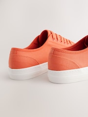 Orange Forever Comfort® Round Toe Chunky Baseball Trainers - Image 5 of 5