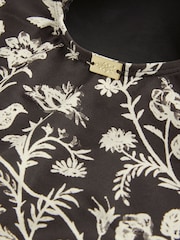 Laura Ashley Cross Back Plunge Swimsuit - Imagen 9 de 10