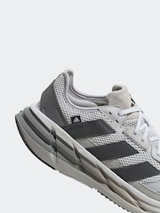 adidas Grey Adistar 3 Sportswear Trainers - Image 8 of 9