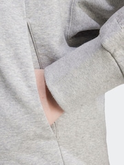 adidas Grey All SZN Full Zip Hoodie - Image 6 of 7
