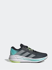 adidas Black Questar 3 Running Trainers - Image 1 of 9