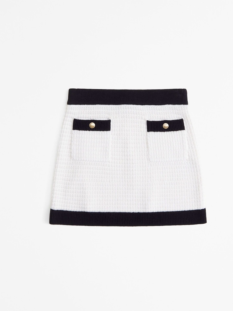 Abercrombie & Fitch Black Sweater Skirt - Image 1 of 4