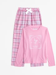 Abercrombie & Fitch Flannel Pyjama Set - Image 1 of 2