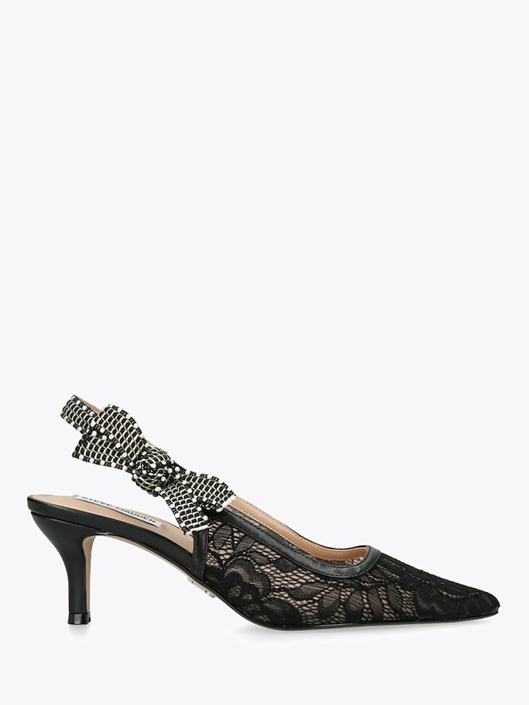 Steve Madden Black Ensemble Slingback Shoes - Image 1 of 5 Steve Madden Black Ensemble Slingback Shoes - Image 1 of 5