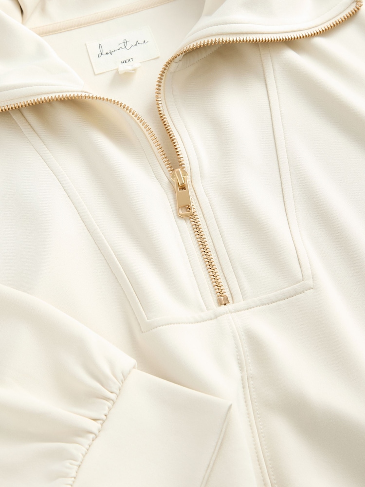 Pierre - Modal Blend Half Zip Top - Image 7 of 8